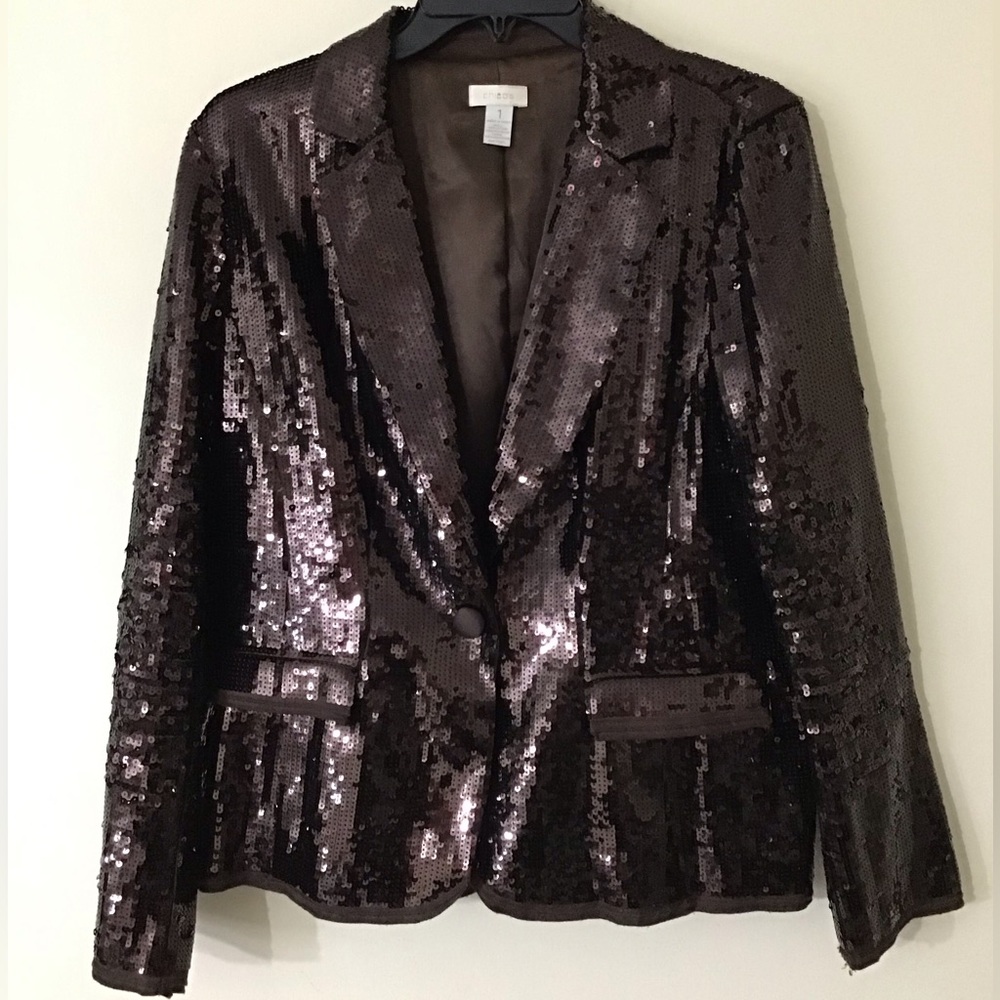 Chico's Shining Tuxe Sheron Blazer NWOT